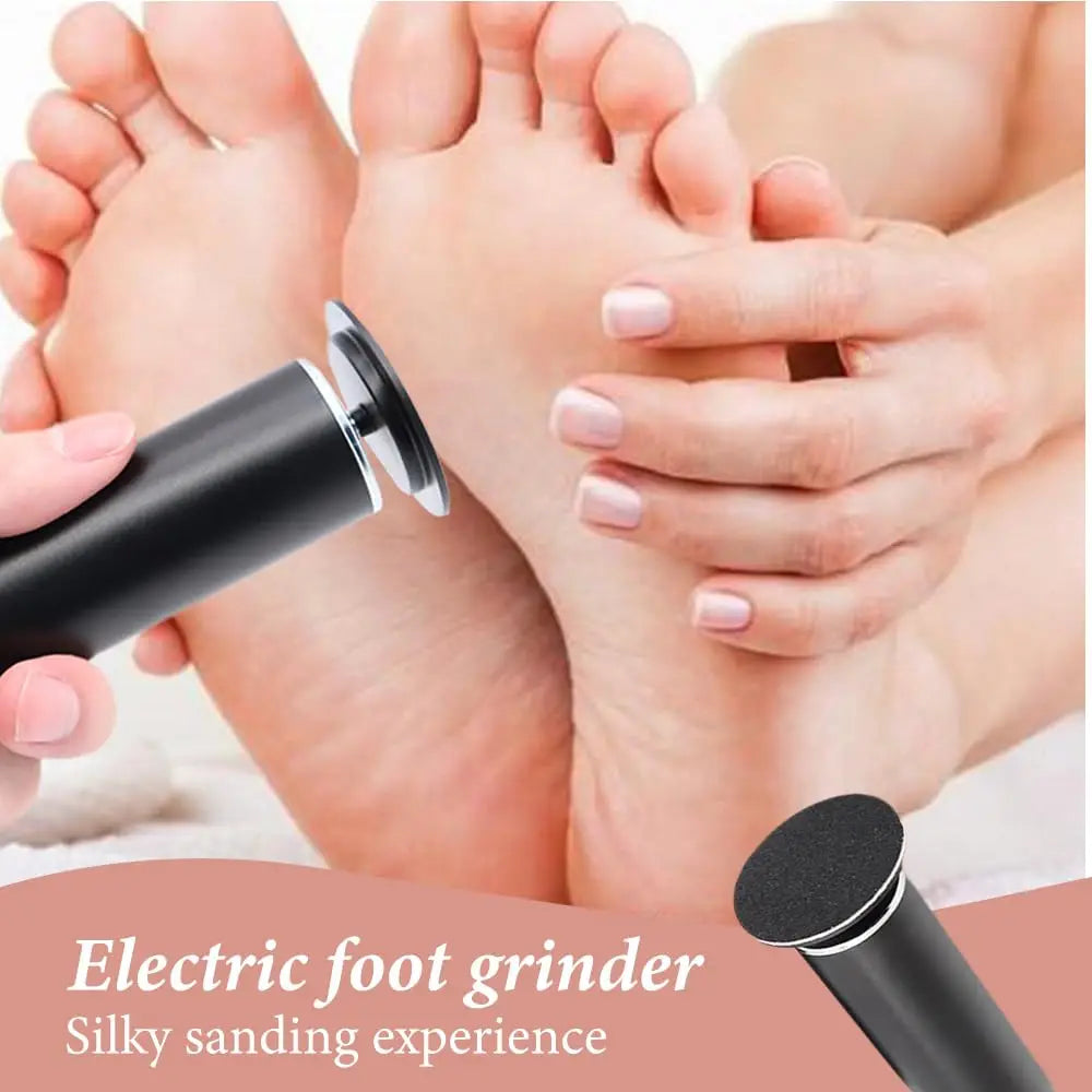 Electric Foot File Callus Remover, Professional Calluses Remover for Feet with 60pcs Sandpaper Discs, Adjustable Speed Control