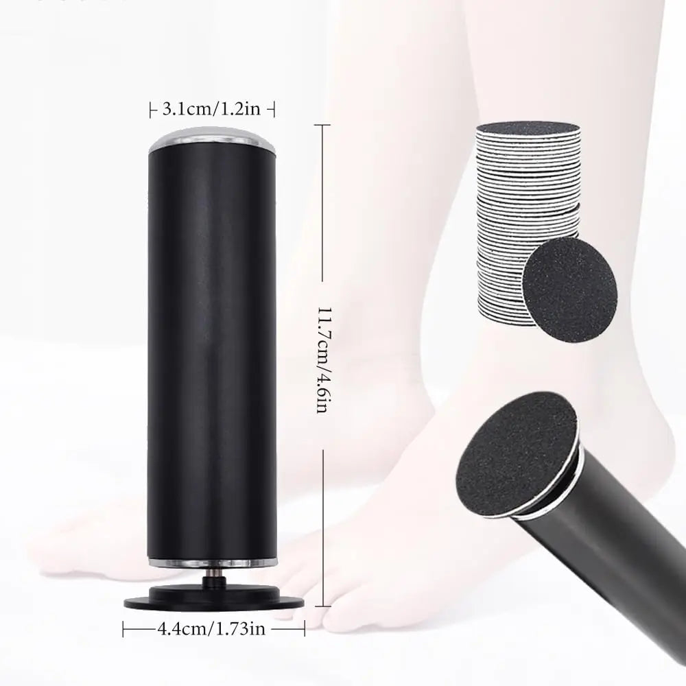 Electric Foot File Callus Remover, Professional Calluses Remover for Feet with 60pcs Sandpaper Discs, Adjustable Speed Control